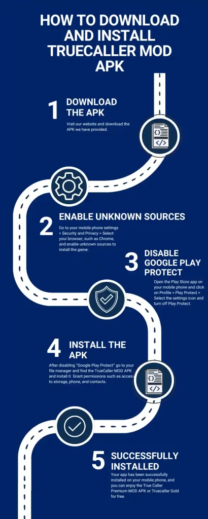 how to download and install mod apk truecaller